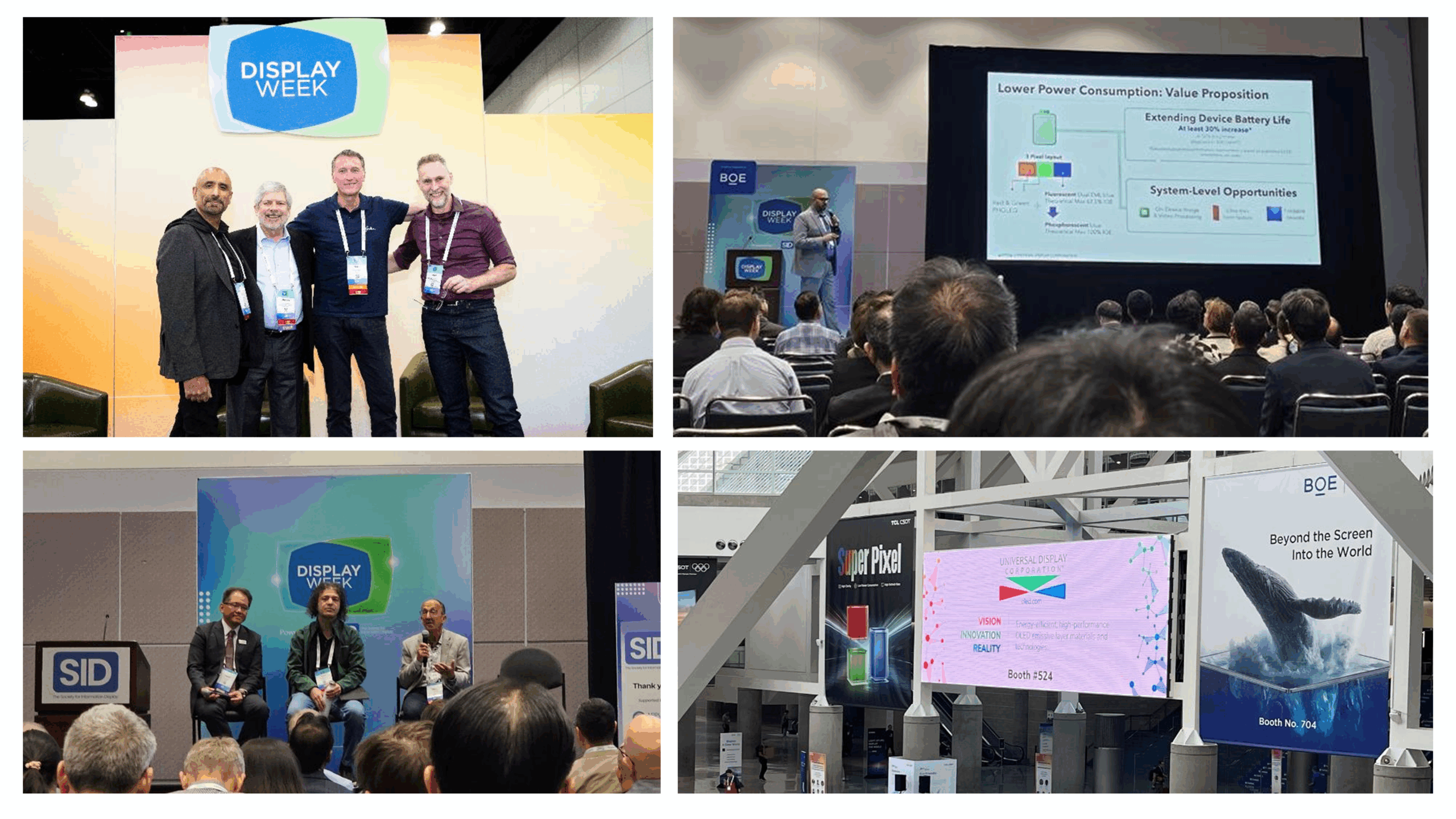 UDC shares insights in panel discussions, talks and a booth at SID Display Week 2026.